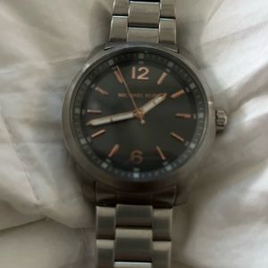 Michael Kors, sterling silver watch